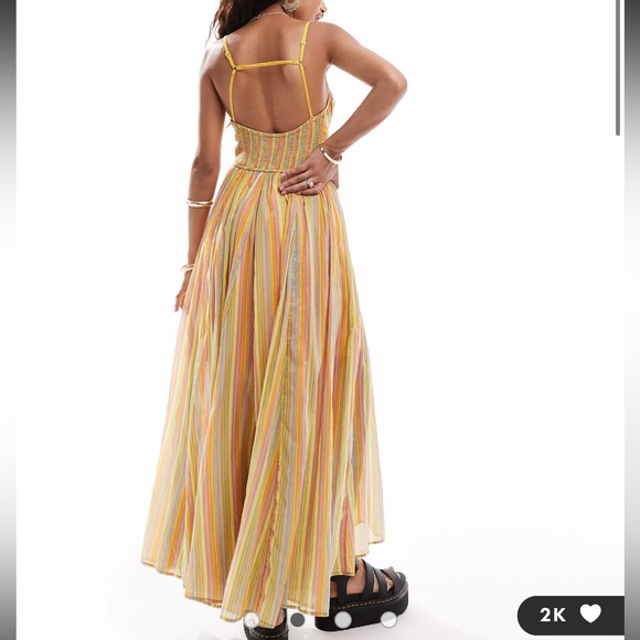 NWT Free People Women's Dream Weaver Maxi Dress, size S - Picture 2 of 6